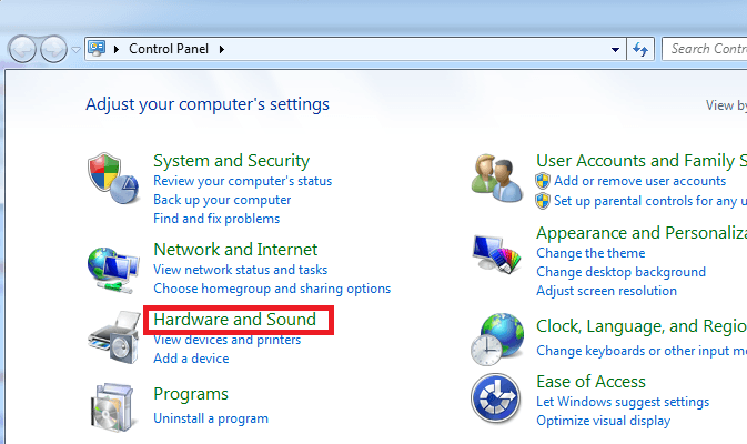 How Do I Open Sound Settings in Windows 7  