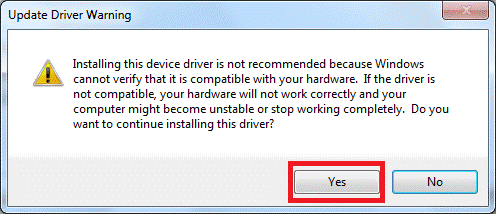 Hardware and Sound option in the control panel