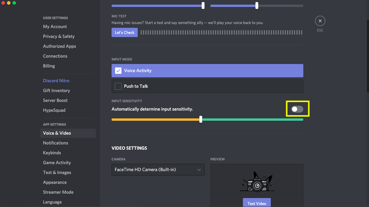 audio tuner voice for discord