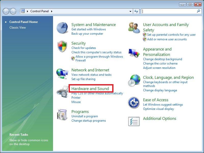 Windows Vista에서 내 마이크를 어떻게 확인합니까